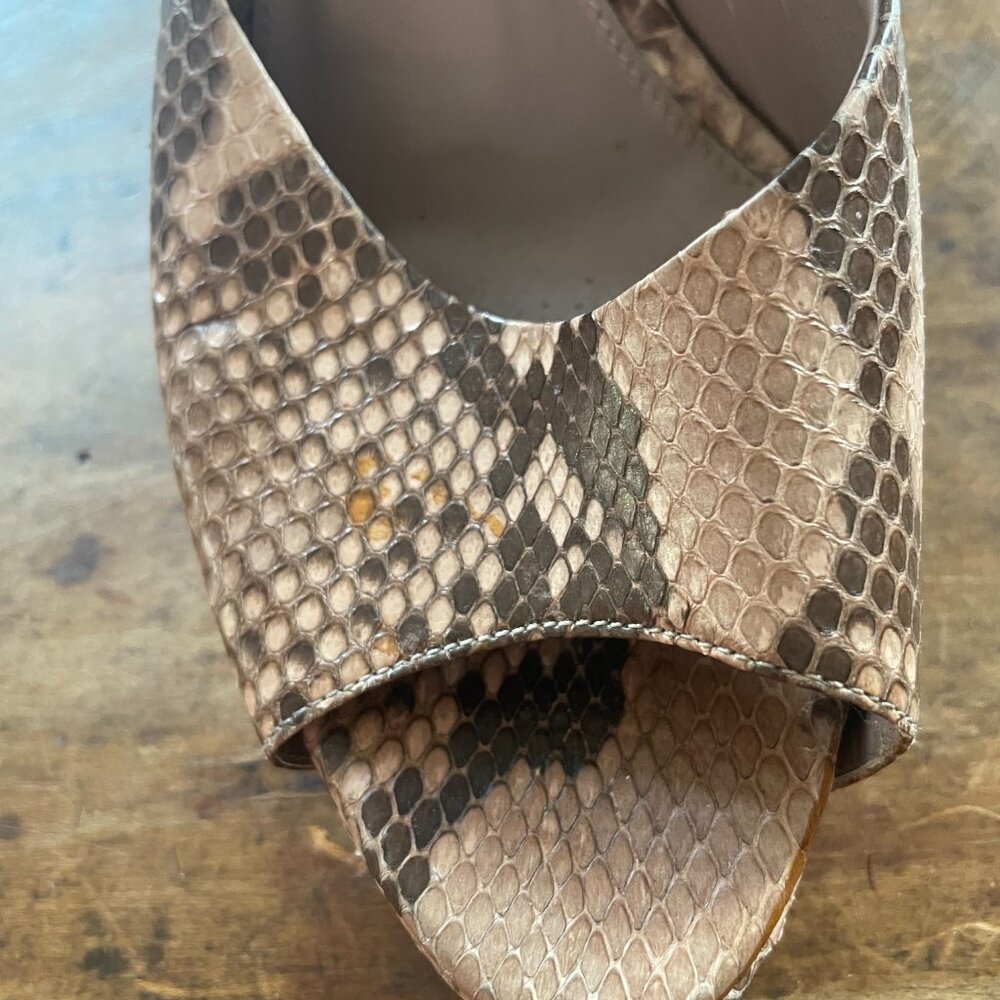 Bally PInk Python Stilletos - Picture 12 of 13